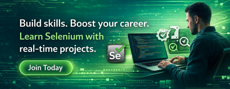 Why Choose the Best Selenium Course in Chennai 2026
